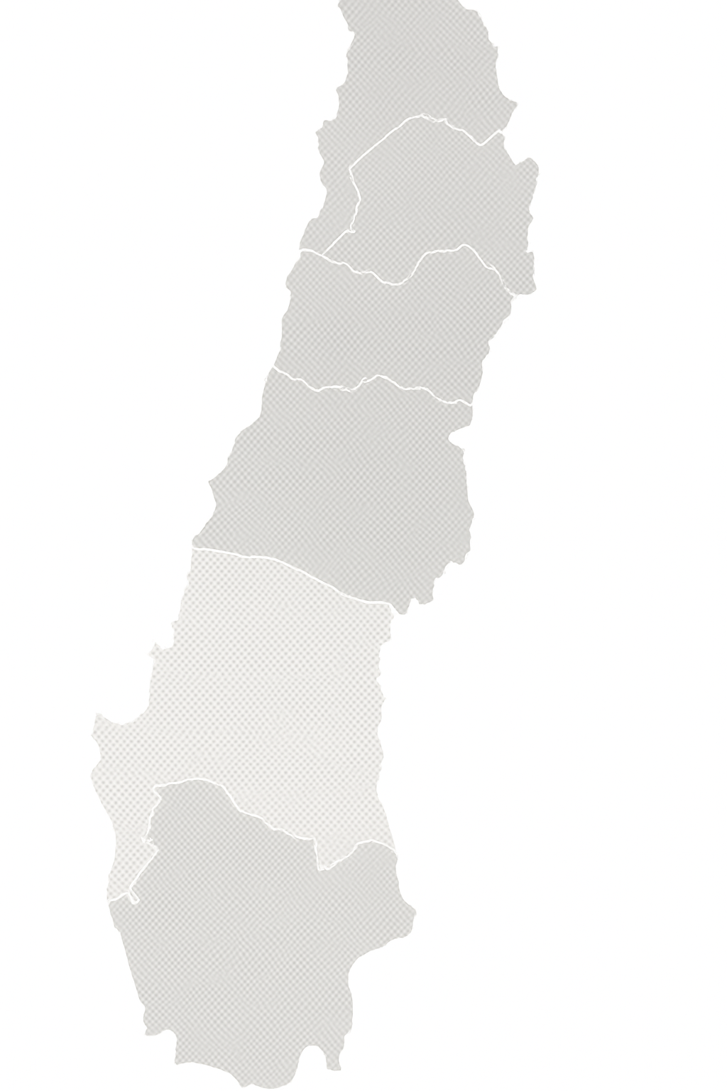 Mapa estilizado de Chile para señalar campos de cultivo